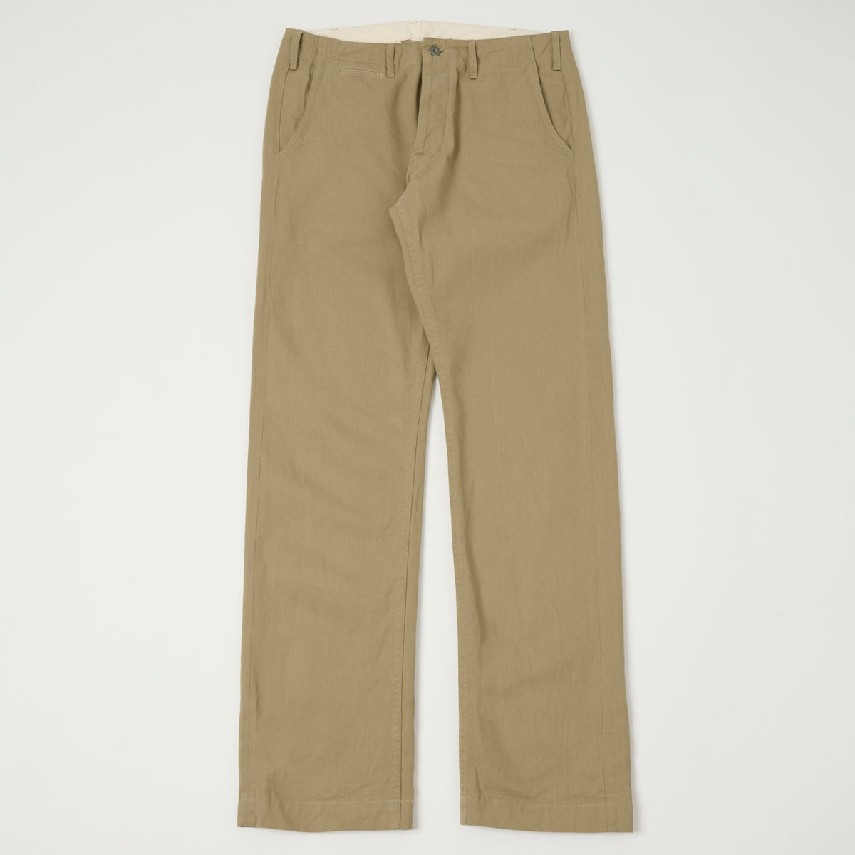 ONI Denim 737-SVC-KHB 9.5oz Selvedge Chino - Beige