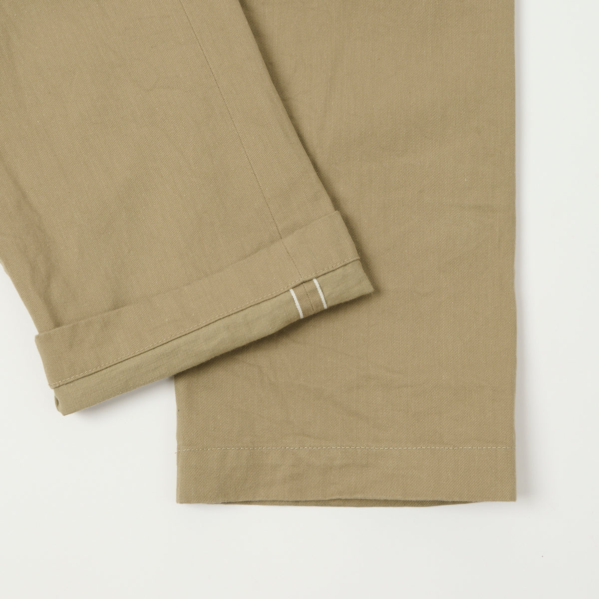 ONI Denim 737-SVC-KHB 9.5oz Selvedge Chino - Beige