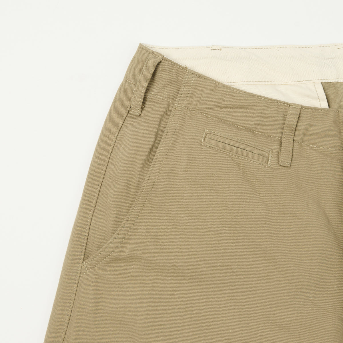 ONI Denim 737-SVC-KHB 9.5oz Selvedge Chino - Beige