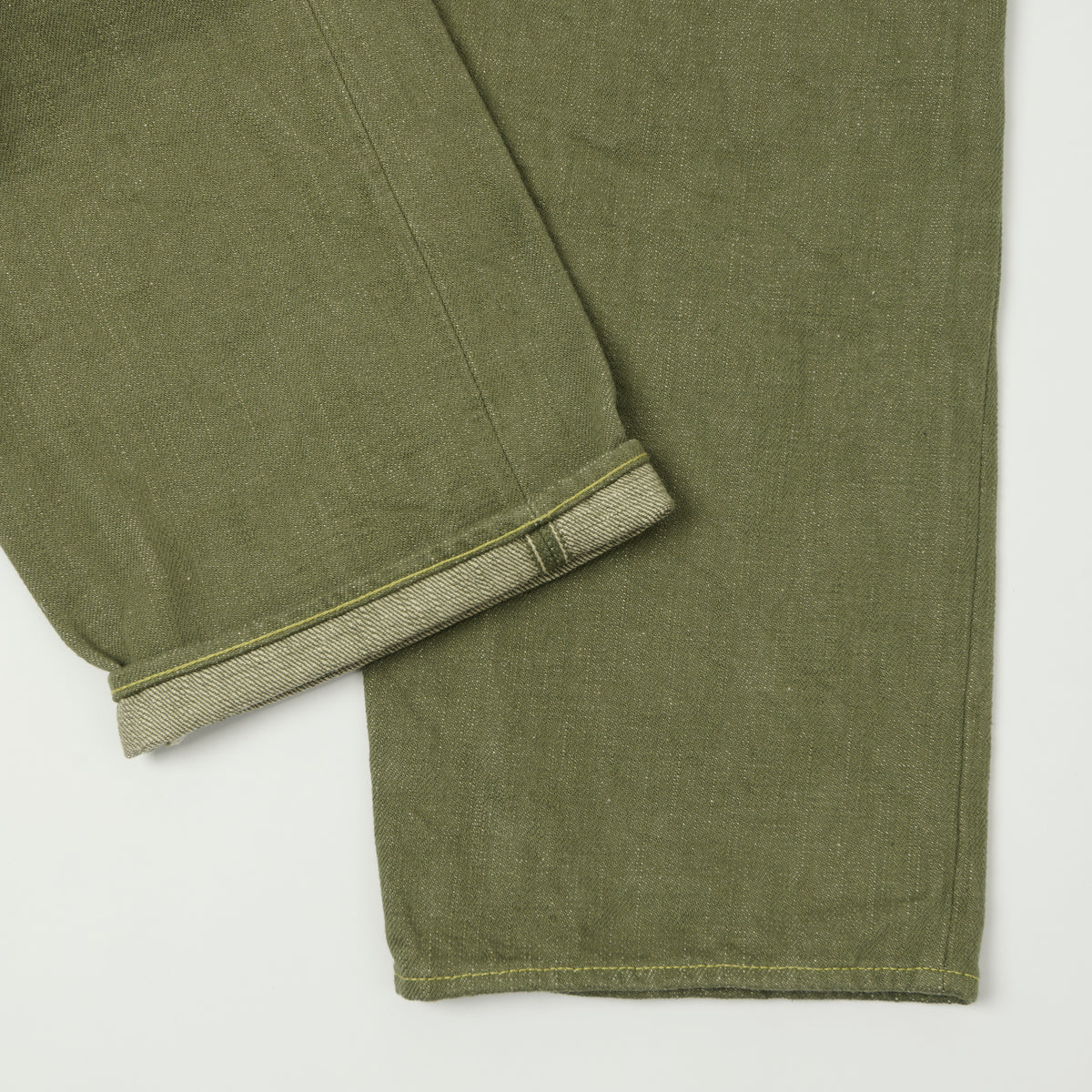 ONI Denim 822-OLD18 18oz Extra Wide Tapered Jean - Olive