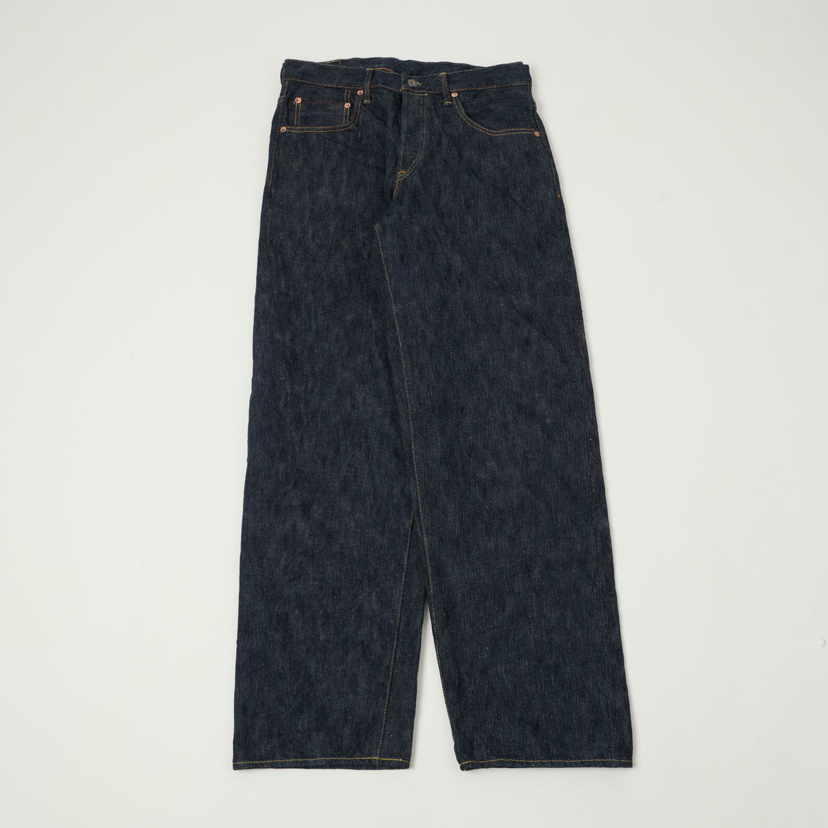 ONI Denim 822 Kase 16oz Natural Indigo Wide Tapered Jean - One Wash
