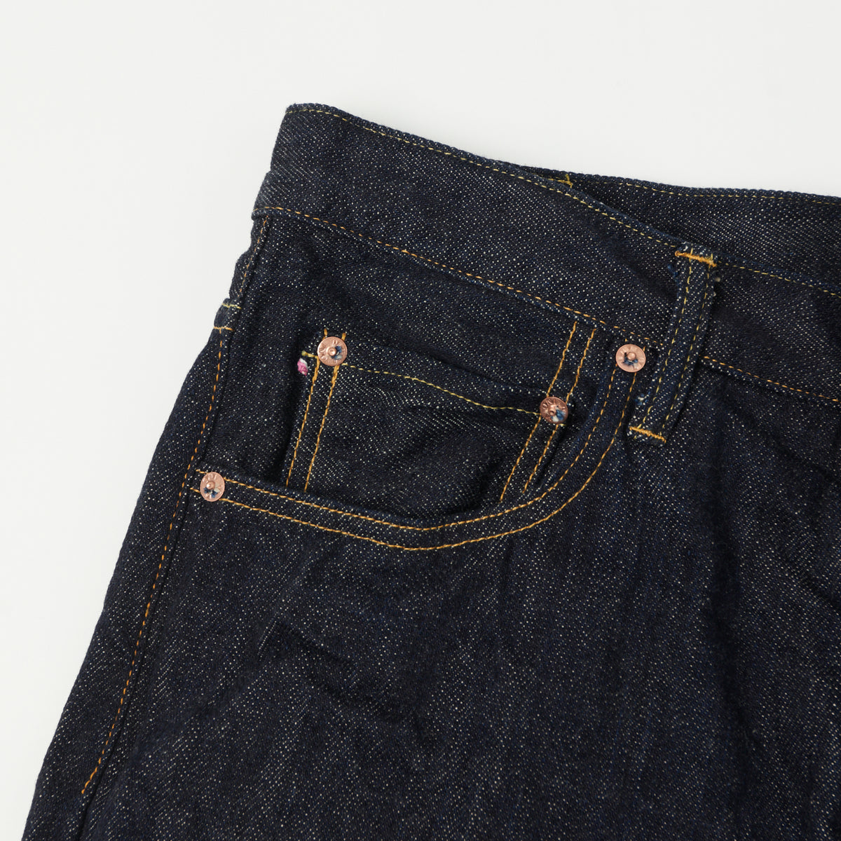 ONI Denim 860-KI KIRAKU 'Natural Indigo' 12oz Wide Taper Jean - One Wash
