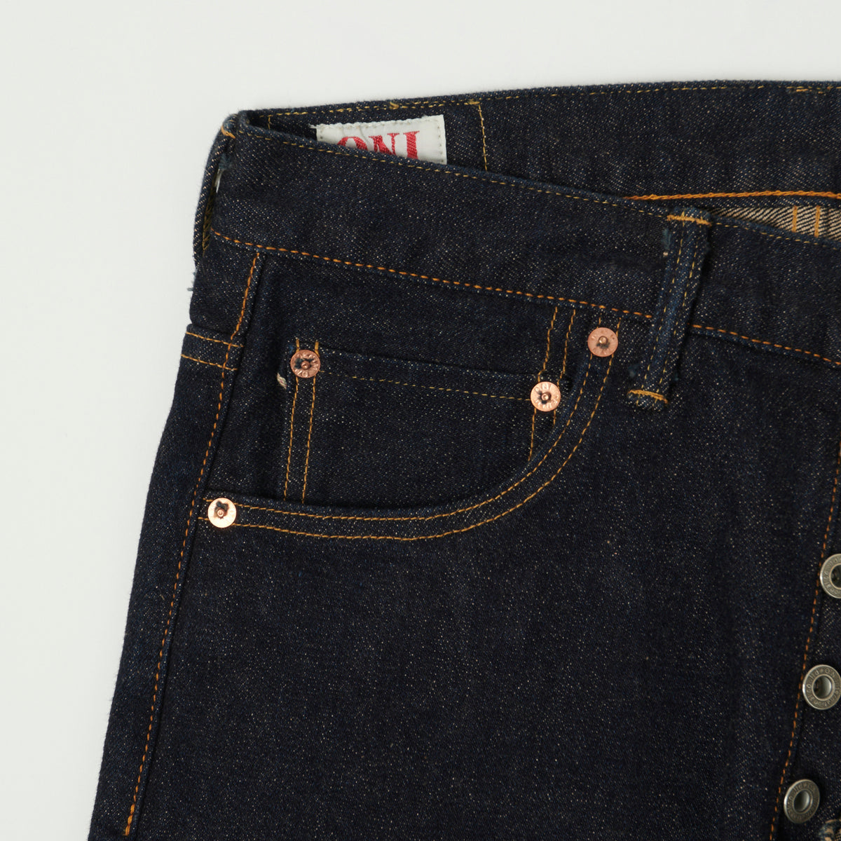 ONI Denim 881S 'Shin Pedal Pusher' Slim Tapered Stretch Jean - One Wash