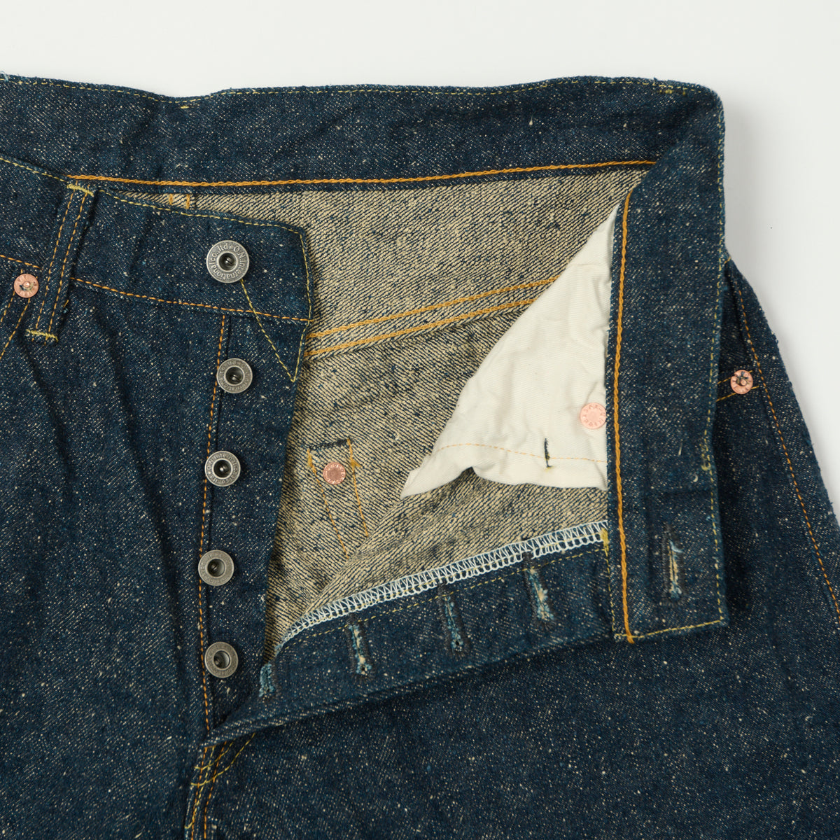ONI Denim 902-CCD Kabuki 'Crushed Concrete Denim' 15oz Regular Tapered Jean - One Wash