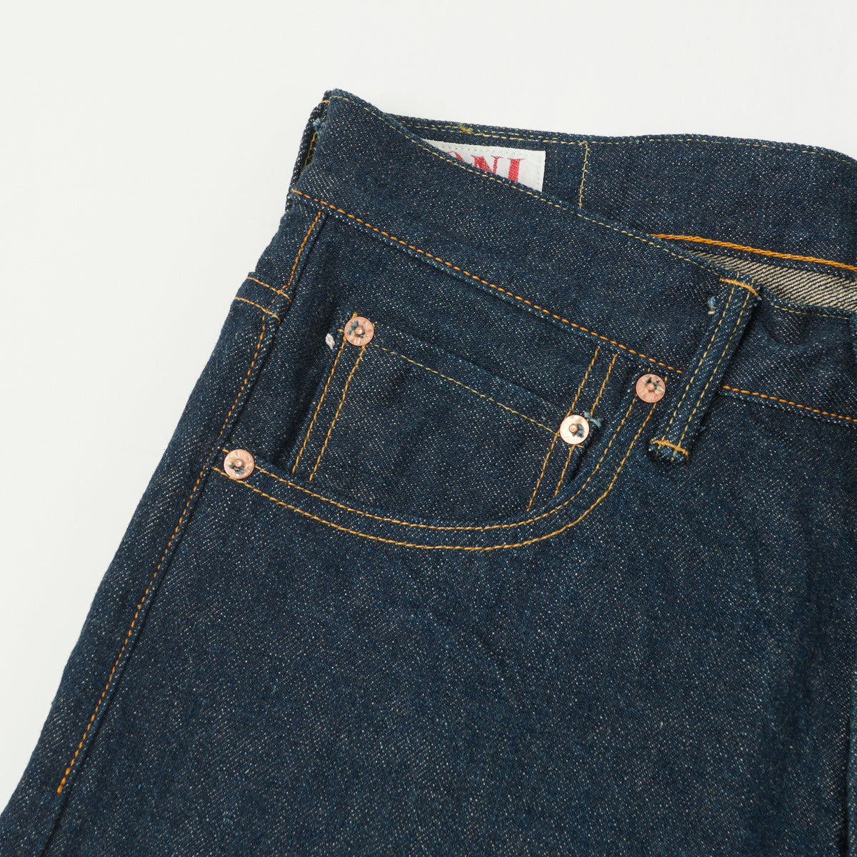 ONI Denim 246 Ishikawadai 15oz Relaxed Tapered Jean - One Wash