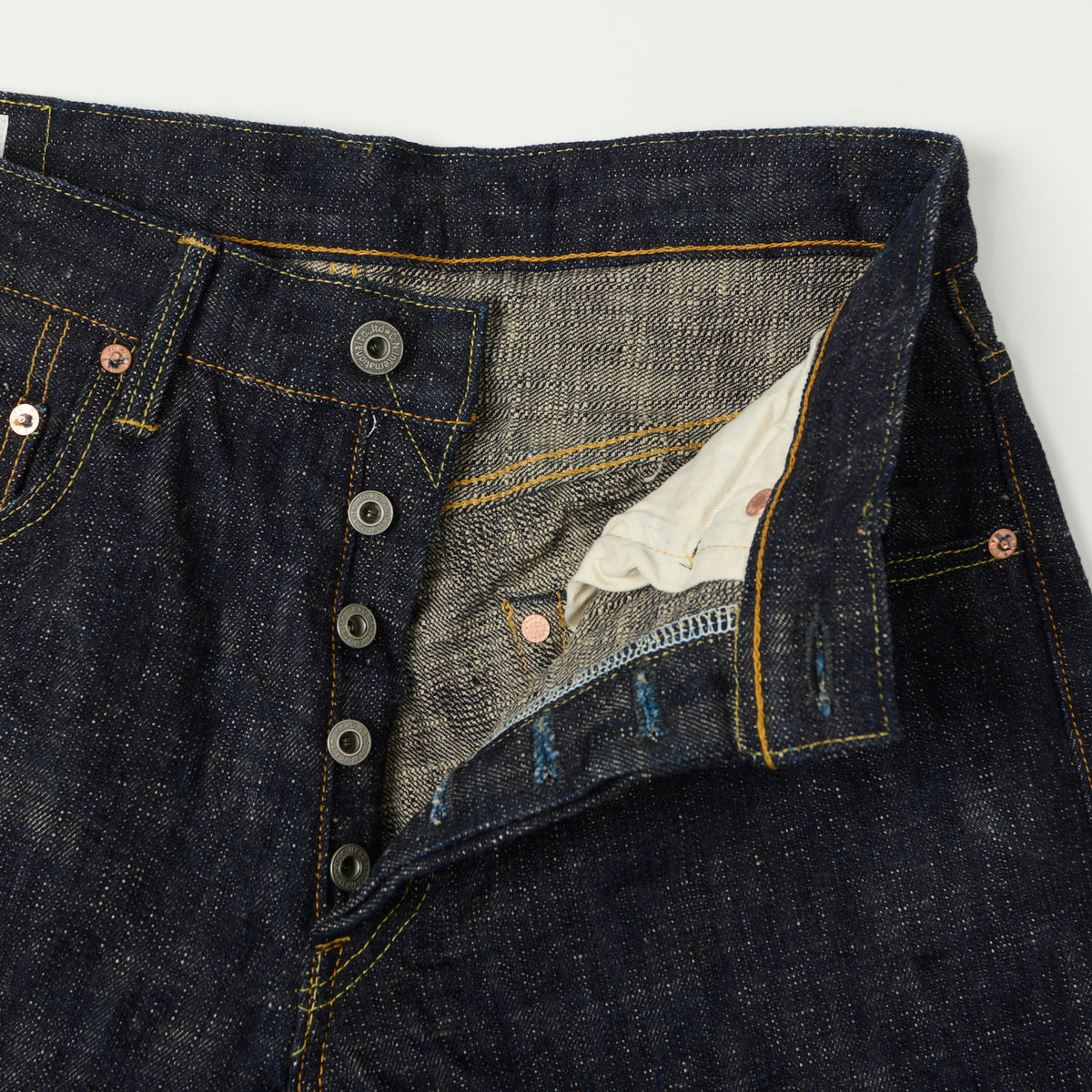 ONI Denim 902-Kasuri 17oz Regular Tapered Jean - One Wash