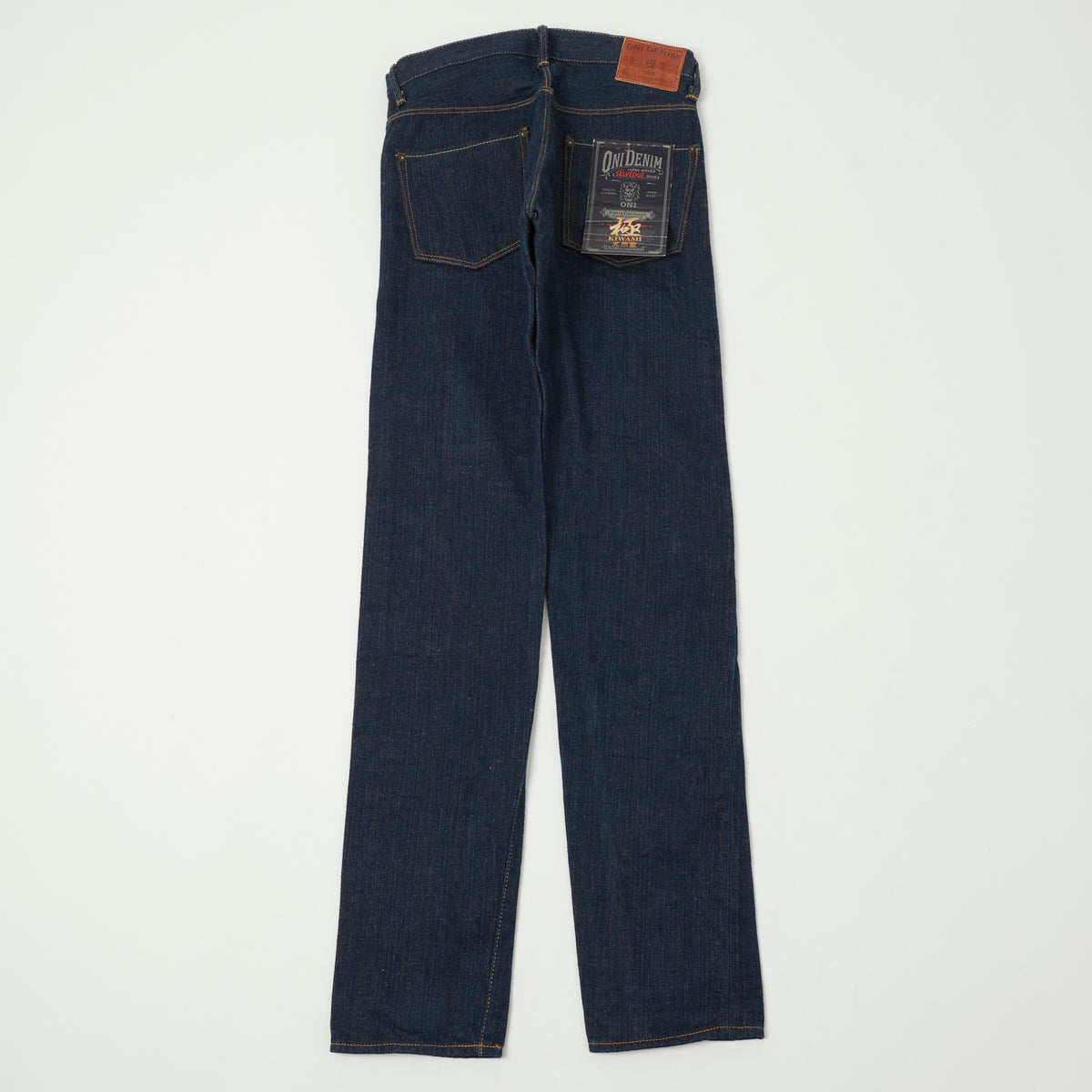 ONI Denim 920 'Kiwami' Semi Hand Made 16oz Natural Indigo Slim Tapered Jean - One Wash