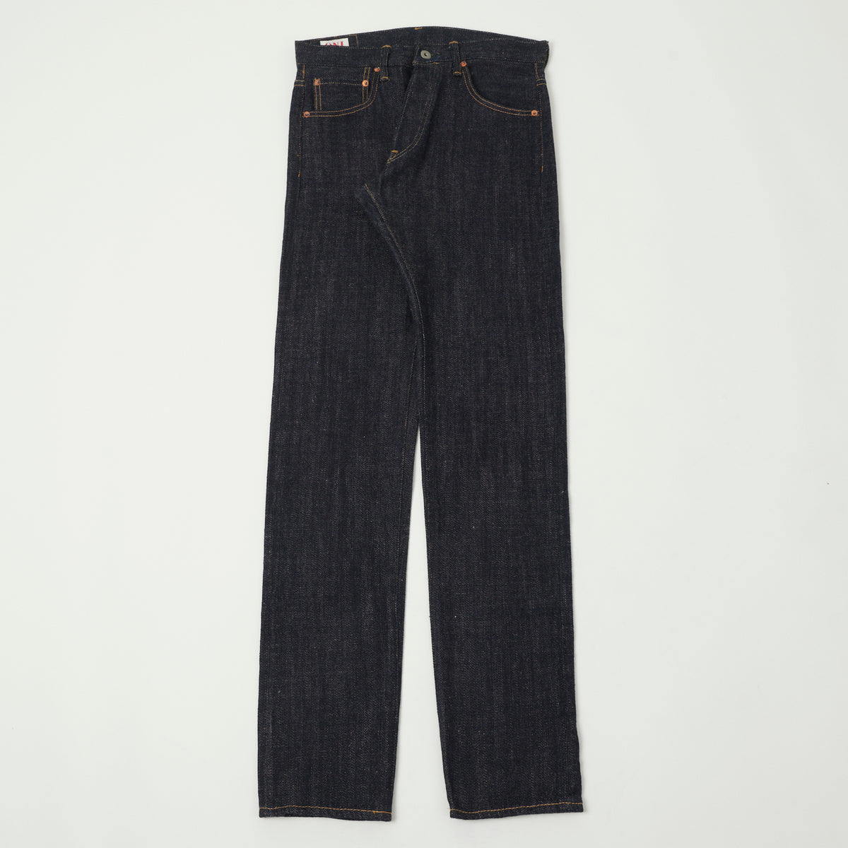 ONI 982 Kiraku 12oz Natural Indigo Regular Tapered Jean - One Wash