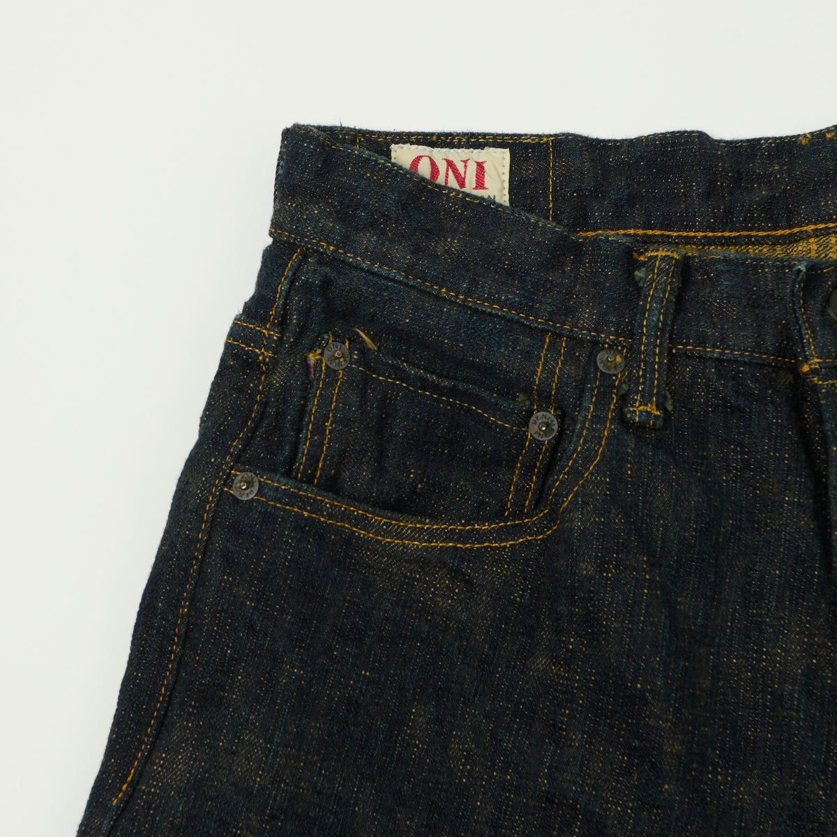 ONI Denim 277 'Bumpy' 17oz Regular Straight Jean - Beige One Wash