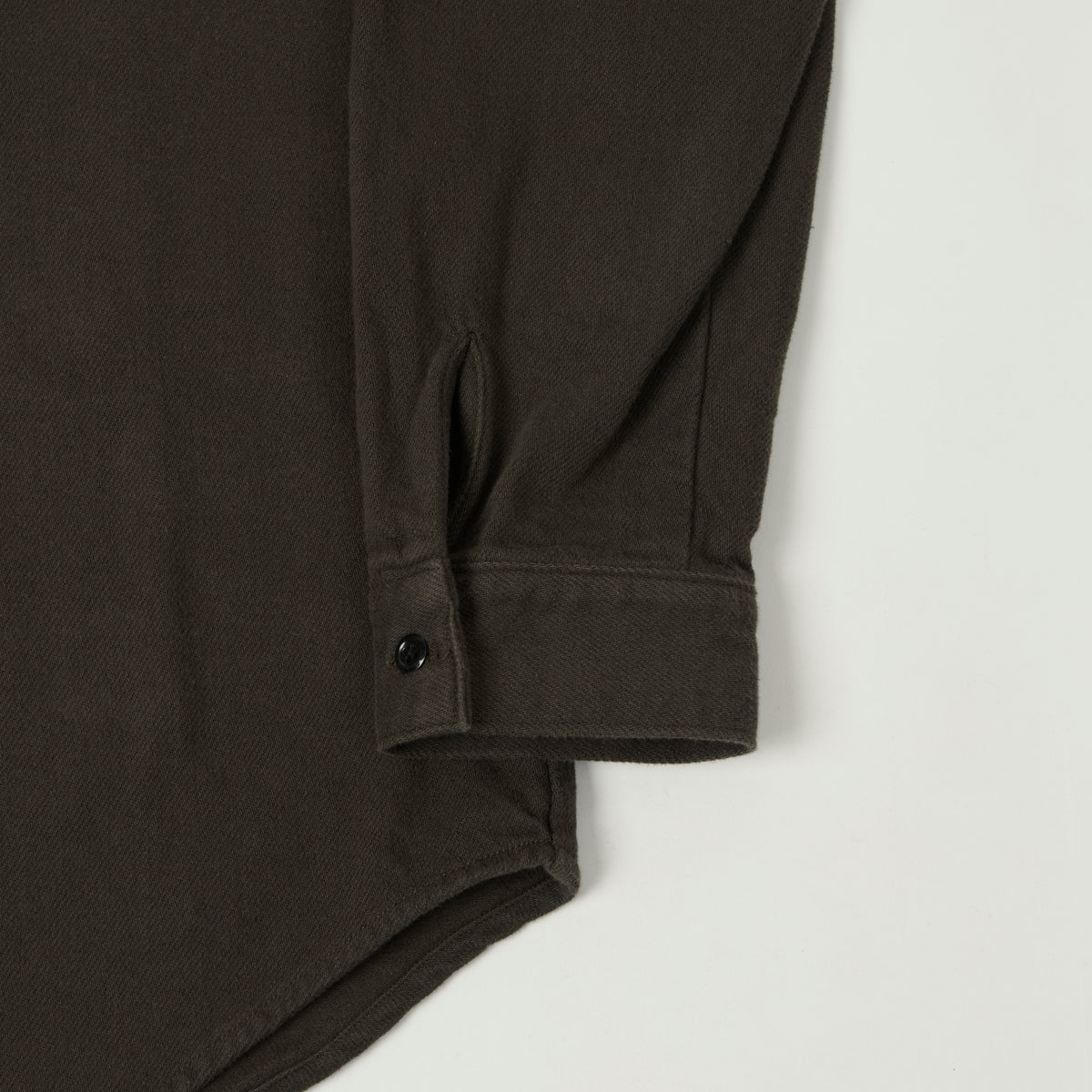 orSlow Flannel Work Shirt - Coffee Brown