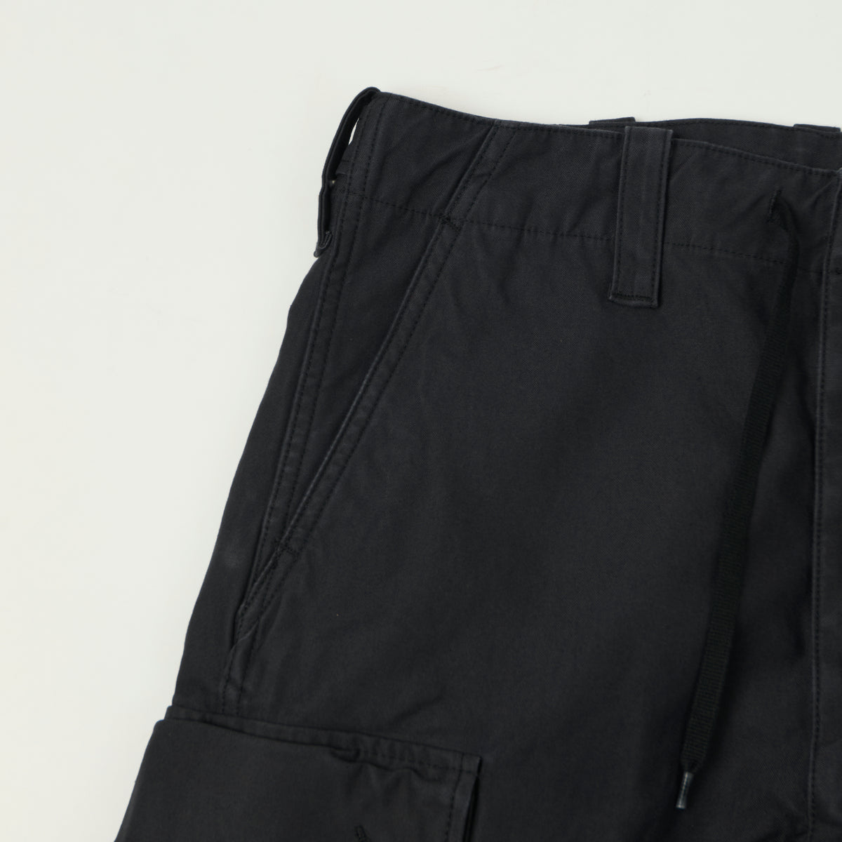 orSlow Sateen Cargo Pants - Navy