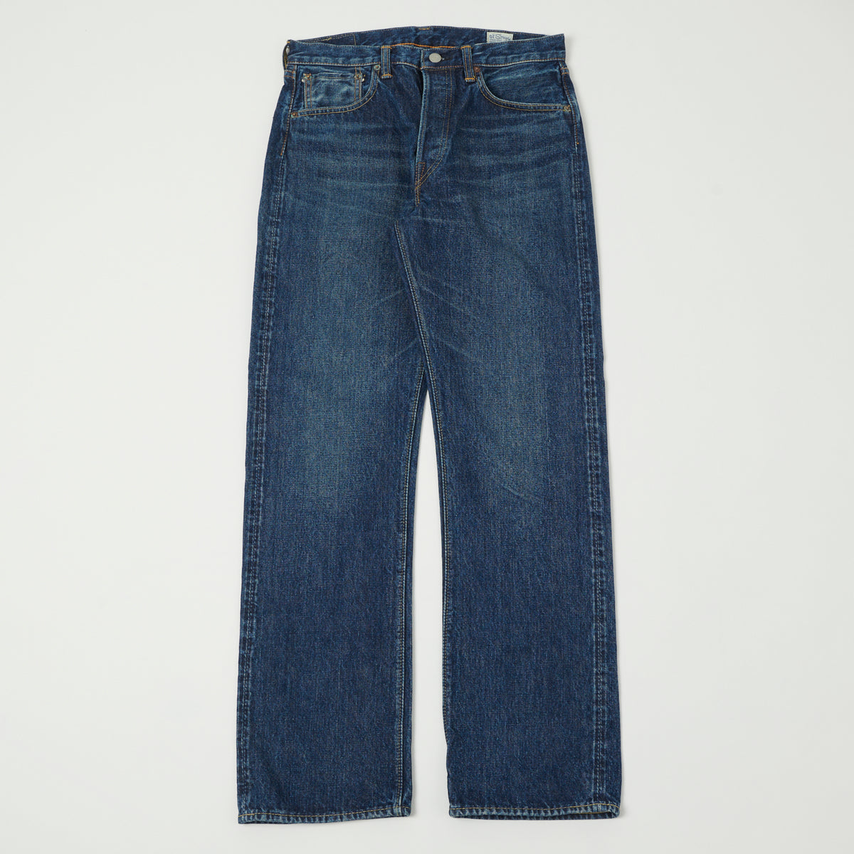 orSlow 105 13.5oz Regular Straight Jean - Two Year Wash