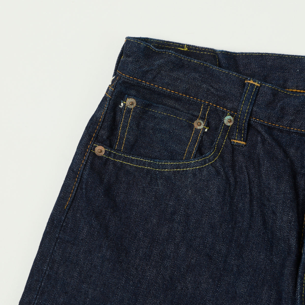 orSlow 105 13.5oz Regular Straight Jean - One Wash