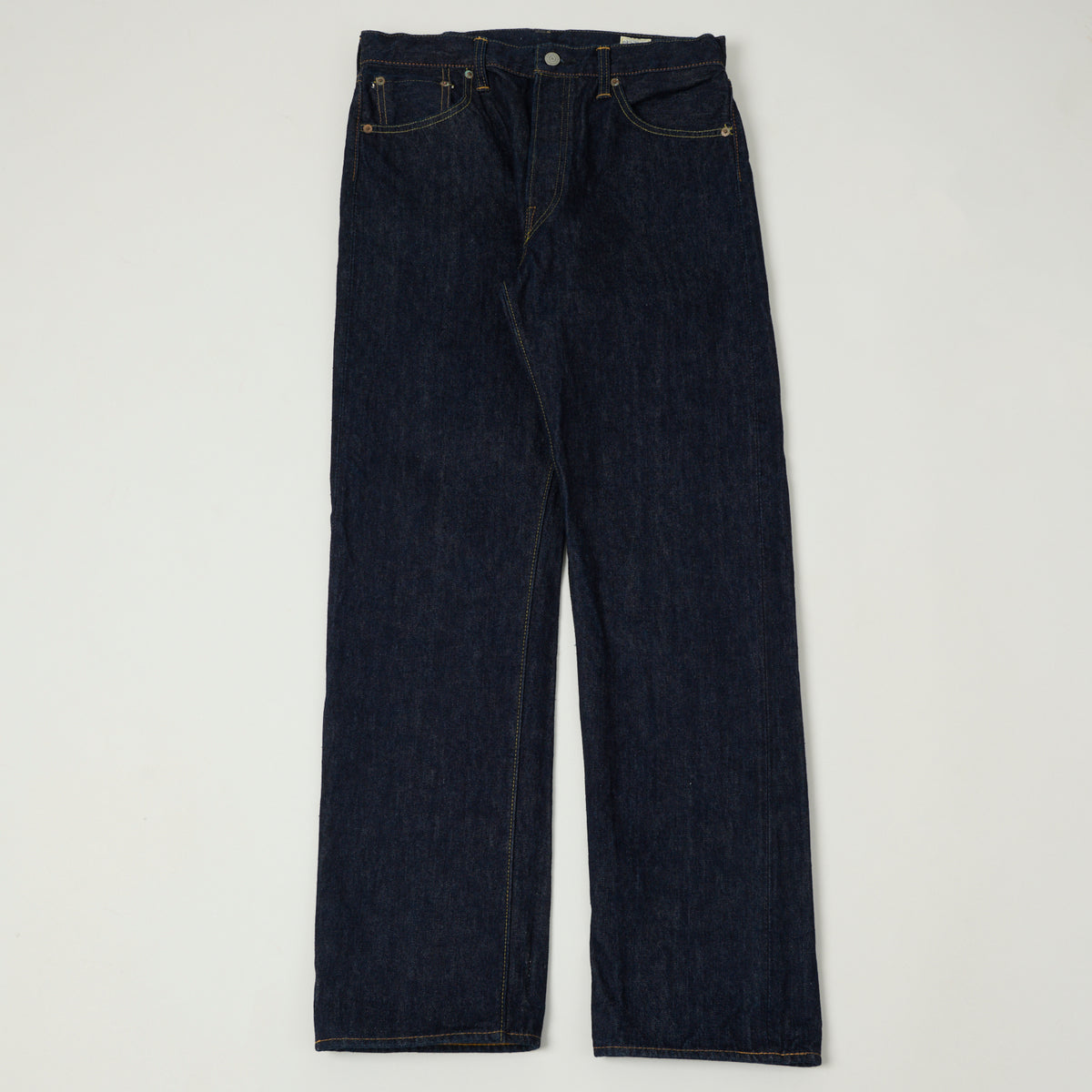 orSlow 105 13.5oz Regular Straight Jean - One Wash