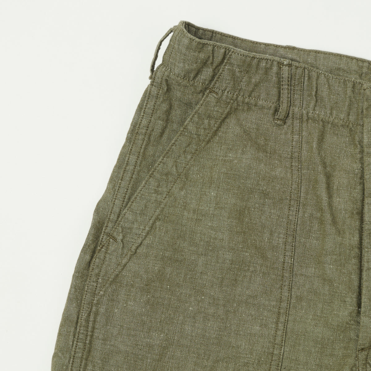 orSlow U.S. Army Chambray Fatigue Pants - Dusty Olive