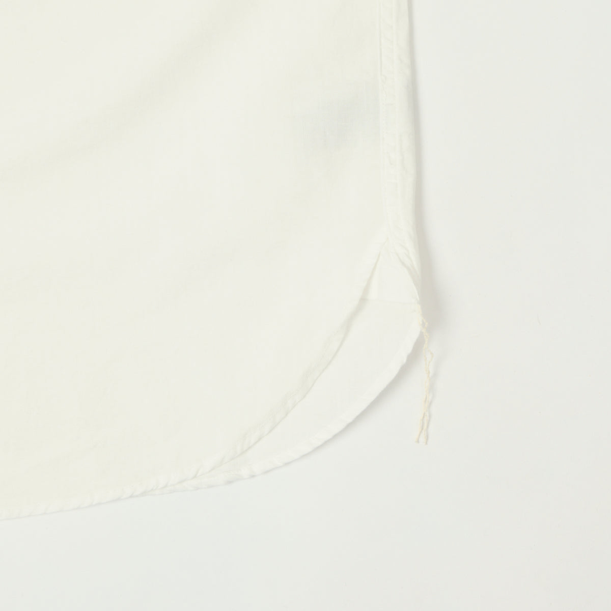 orSlow Short Sleeve Chambray Work Shirt - White
