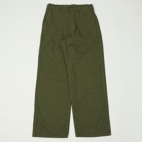 orSlow French Work Pants - Army Green