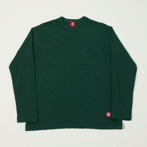 Outclass Double Slub Pocket T-Shirt - Spruce