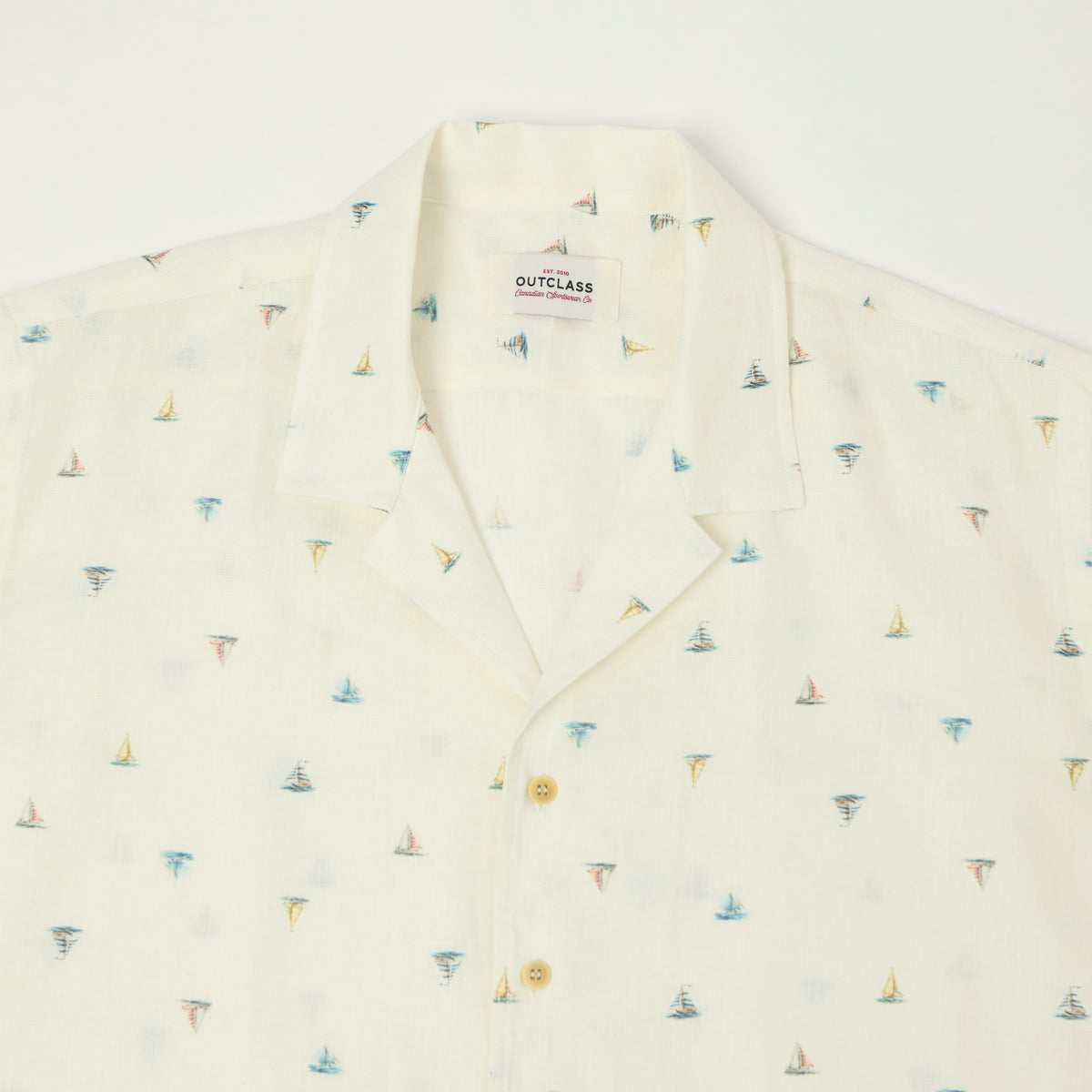 Outclass Regatta Havana Shirt - White