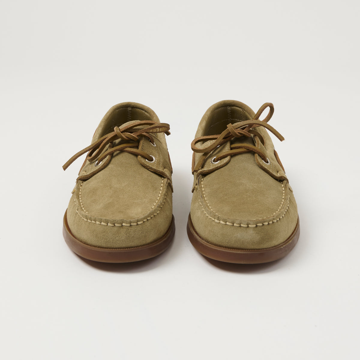 Paraboot Barth Marine Boat Shoe - Vel Sand