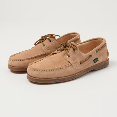 Paraboot Barth Marine Boat Shoe - Vel Nude