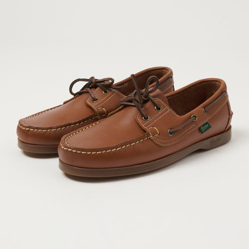 Paraboot Barth Marine Boat Shoe - Lis Whisky