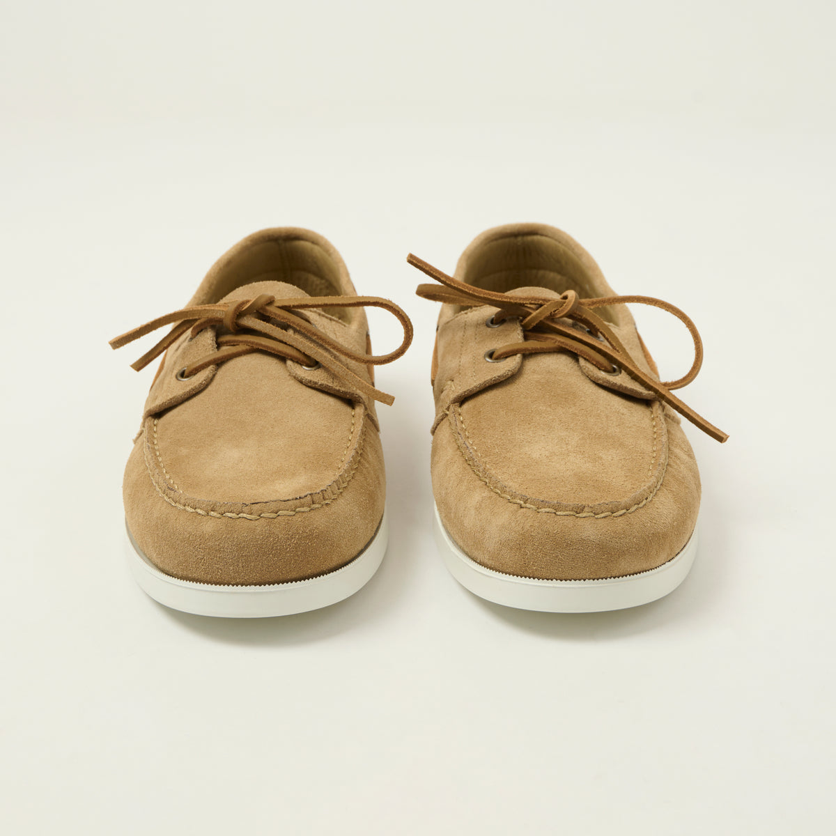 Paraboot Barth Marine Boat Shoe - Vel Beige