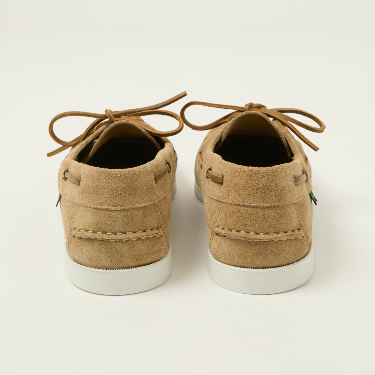 Paraboot Barth Marine Boat Shoe - Vel Beige