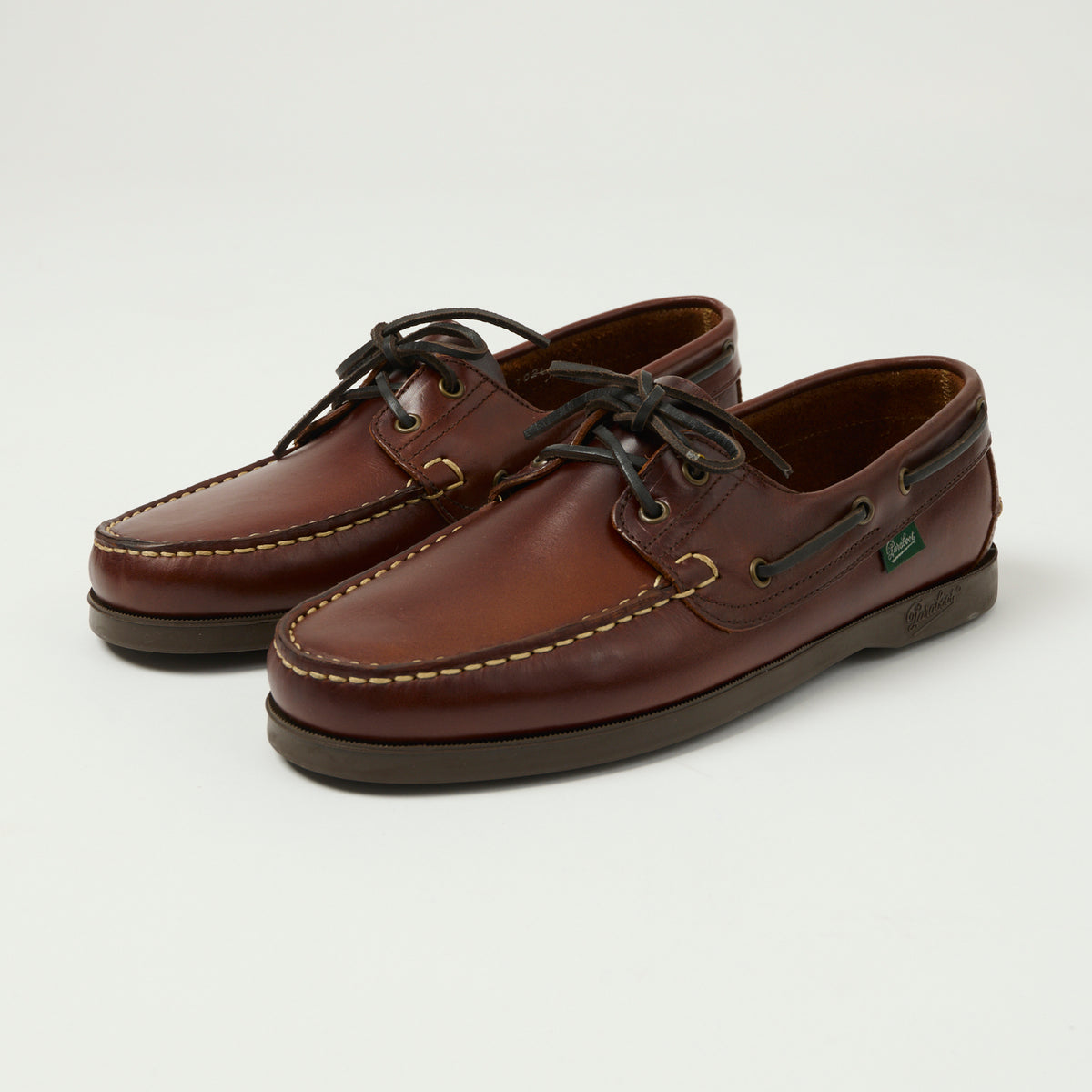 Paraboot Barth Marine Boat Shoe - Marron America