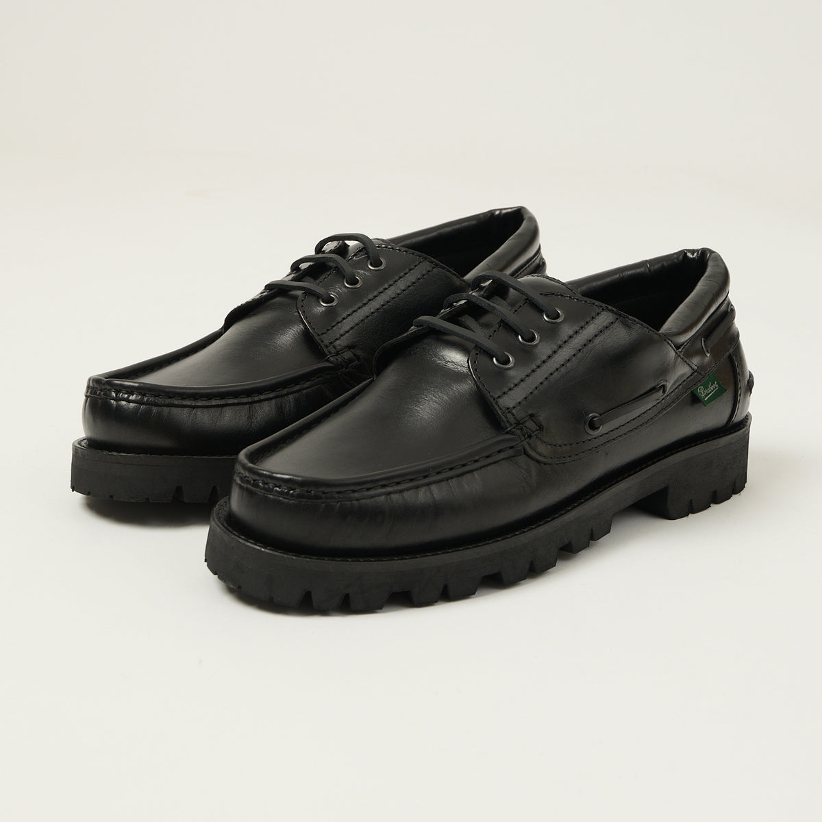 Paraboot Briac Jannu Shoe - Black Lisse Noir