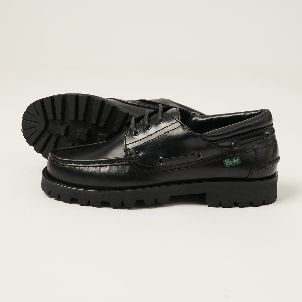 Paraboot Briac Jannu Shoe - Black Lisse Noir