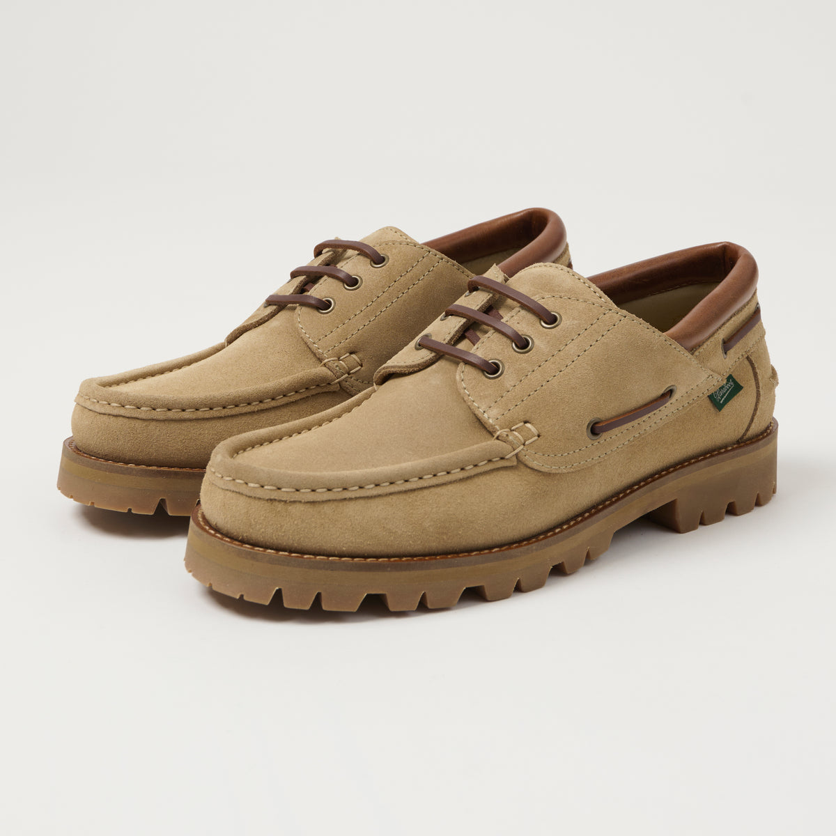 Paraboot Briac Jannu Shoe - Vel Beige