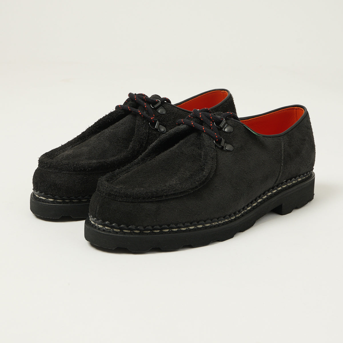 Paraboot Michael Marche 'Anneaux' Shoe - Black Vel Noir