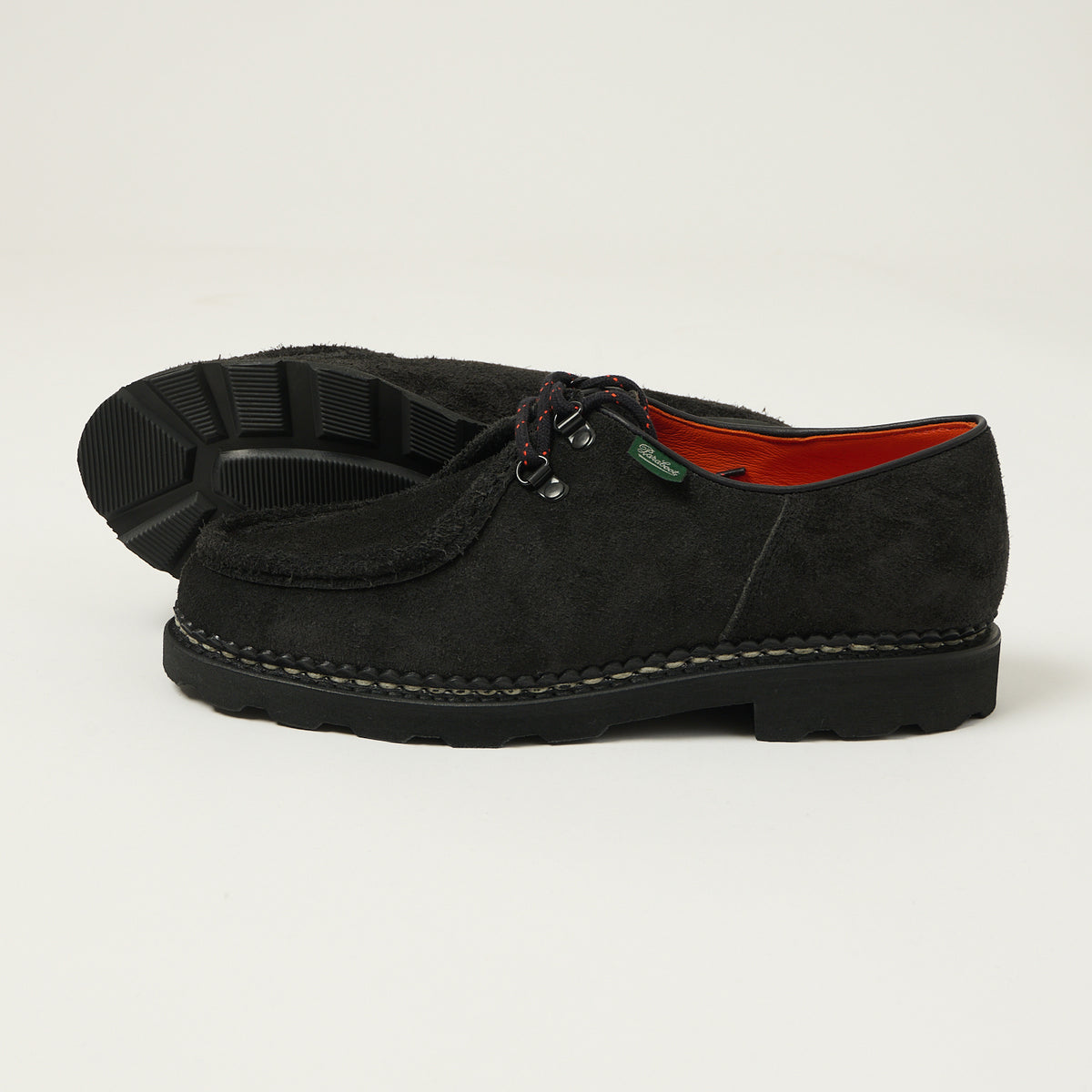 Paraboot Michael Marche 'Anneaux' Shoe - Black Vel Noir