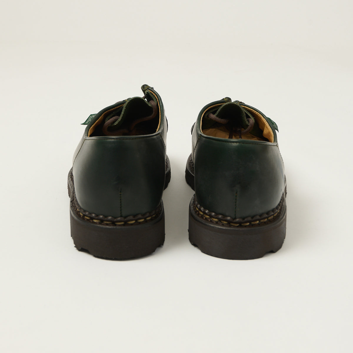 Paraboot Michael Marche Shoe - Green Lisse Vert