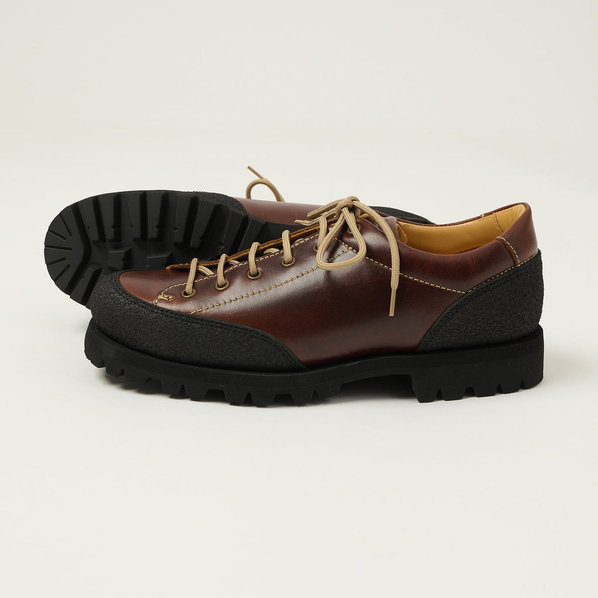 Paraboot Montana Jannu Shoe - Black Noire/Marron Lis America
