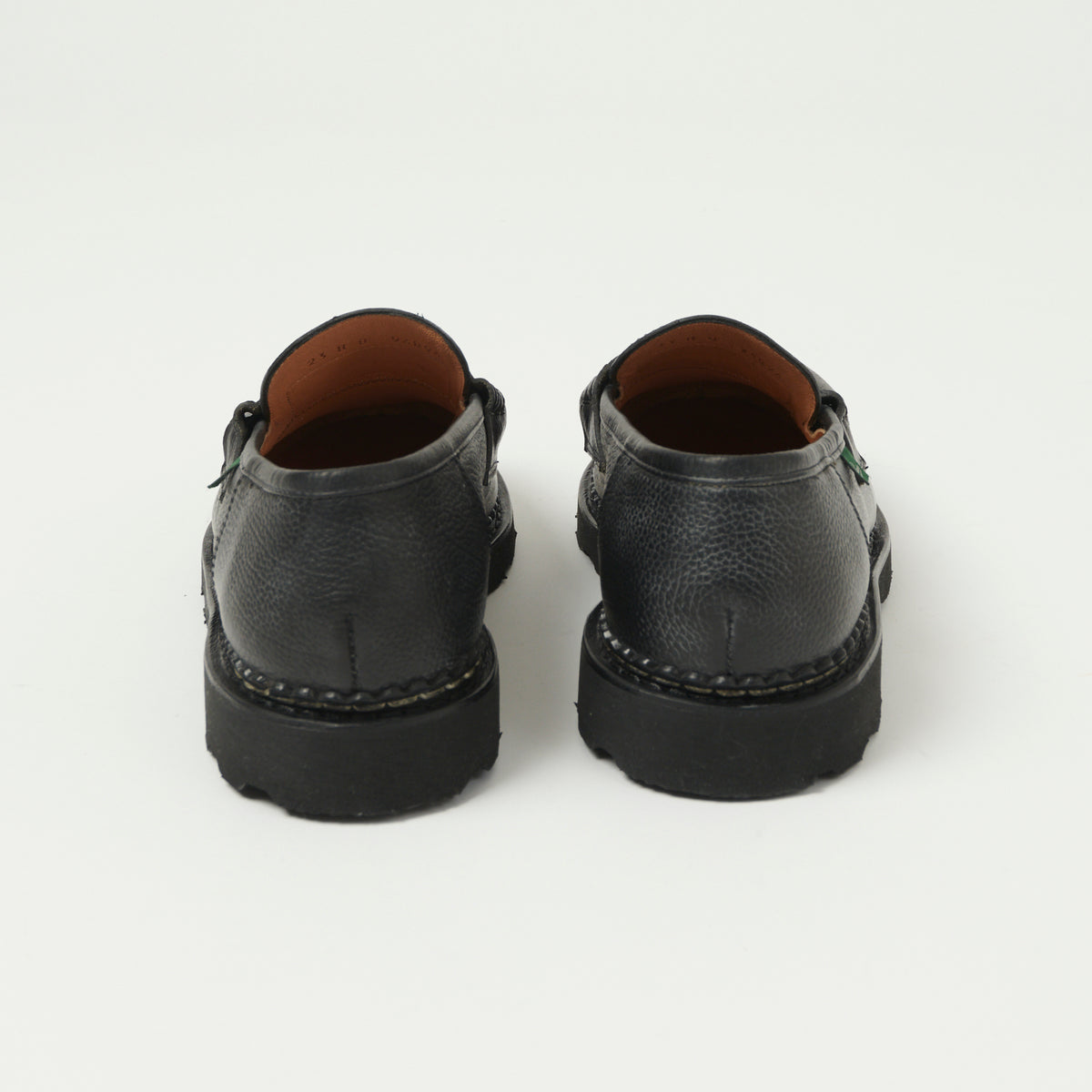 Paraboot Reims Marche Loafer - Black Grain Noir
