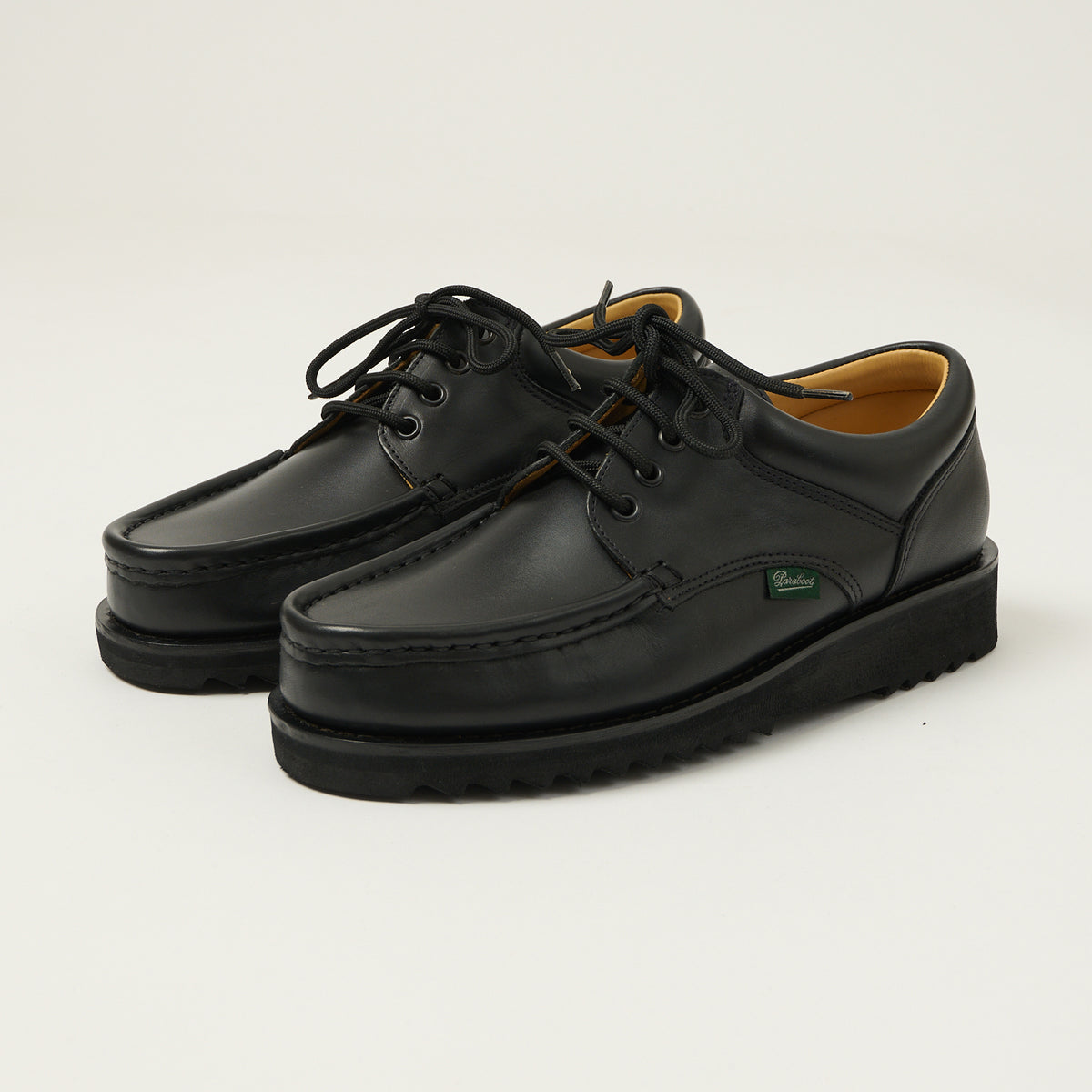 Paraboot Thiers Sport Shoe - Black Lisse Noir