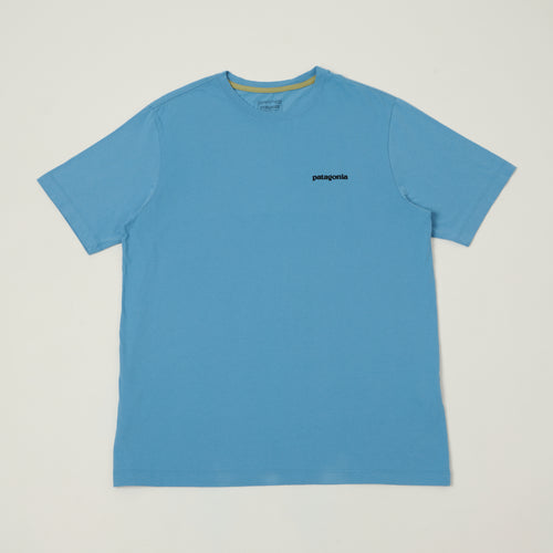 Patagonia P-6 Logo T-Shirt - Shore Blue