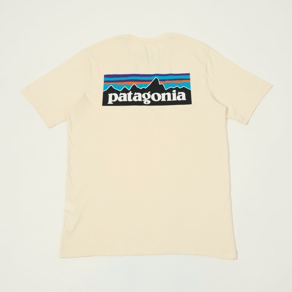 Patagonia P-6 Logo T-Shirt - Undyed Natural