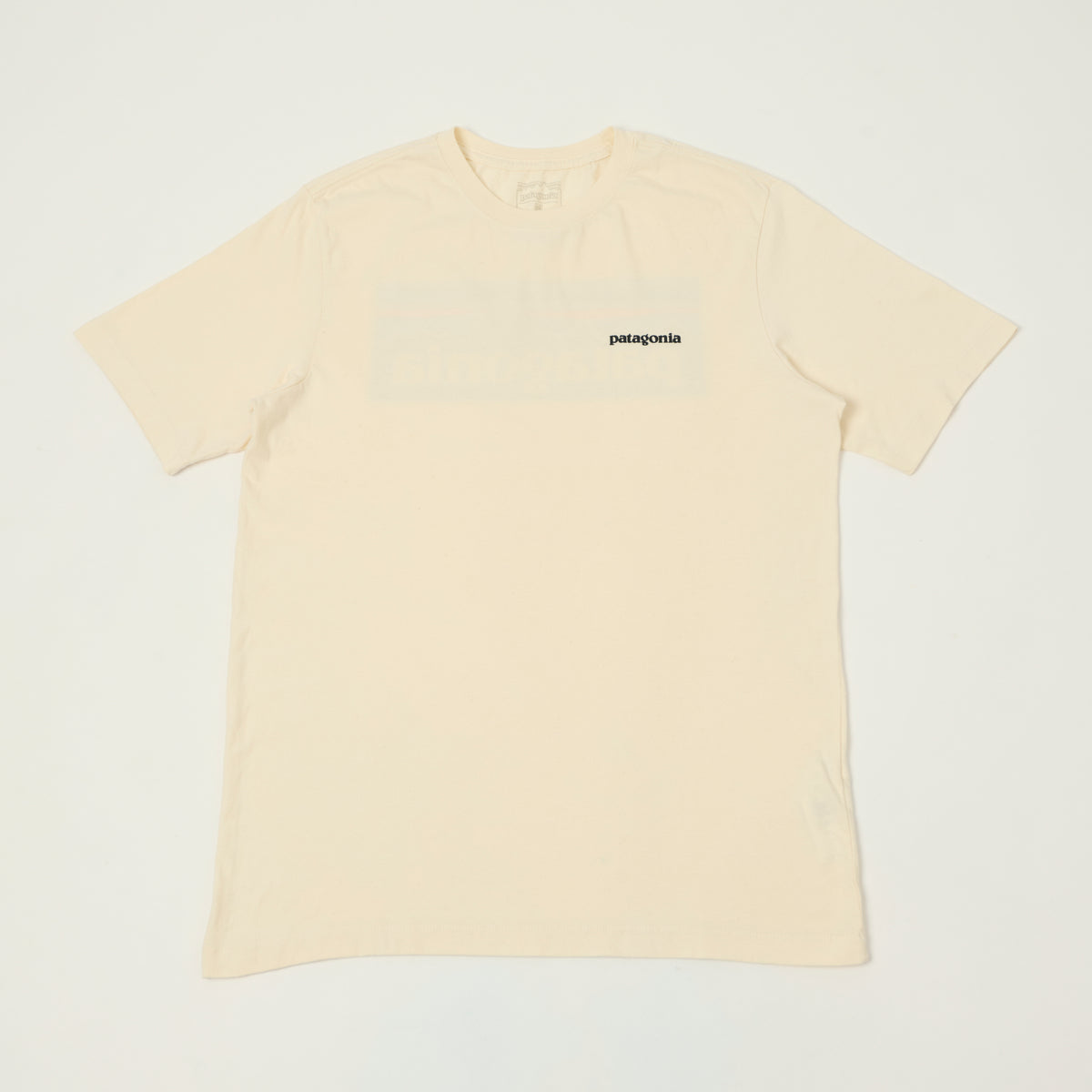 Patagonia P-6 Logo T-Shirt - Undyed Natural