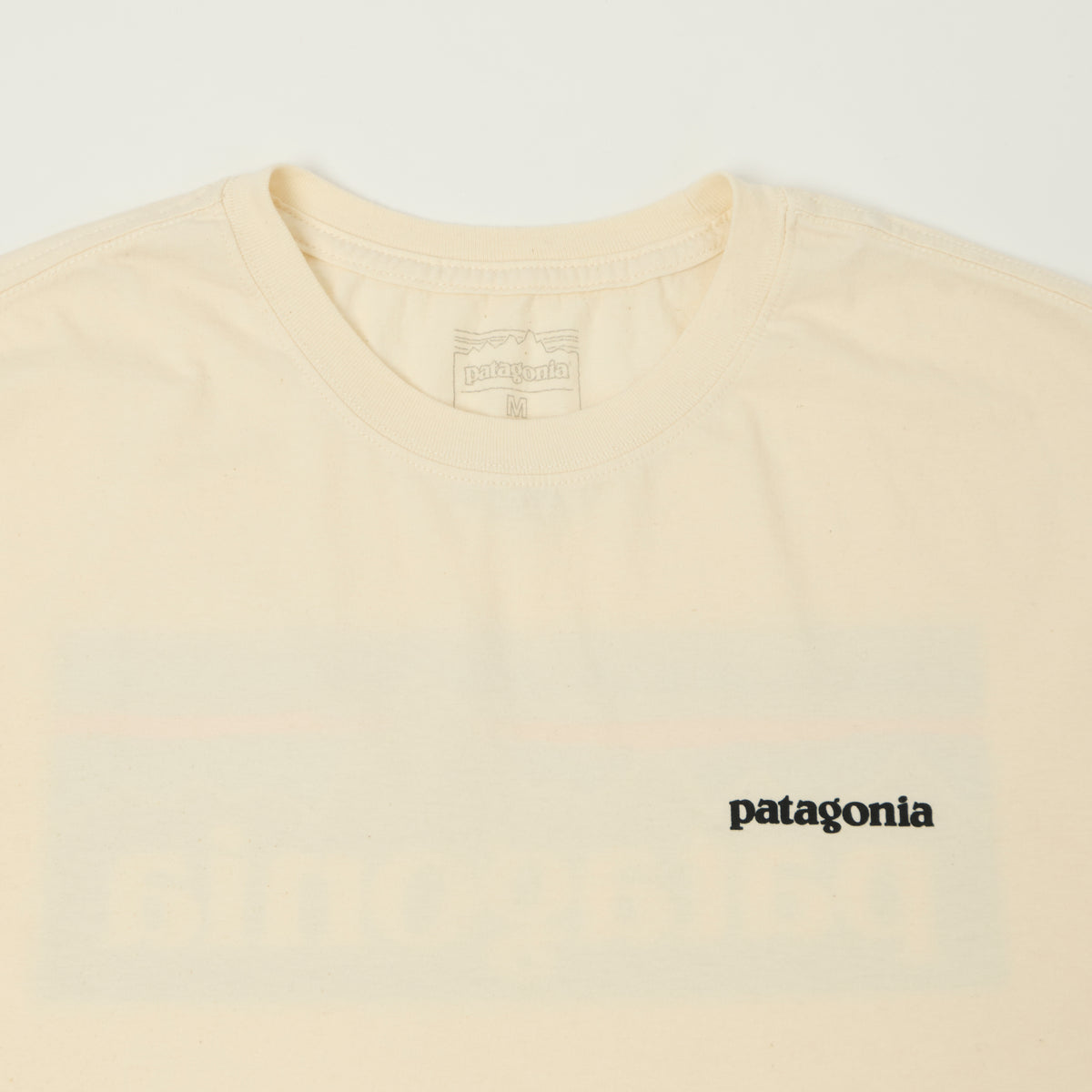 Patagonia P-6 Logo T-Shirt - Undyed Natural