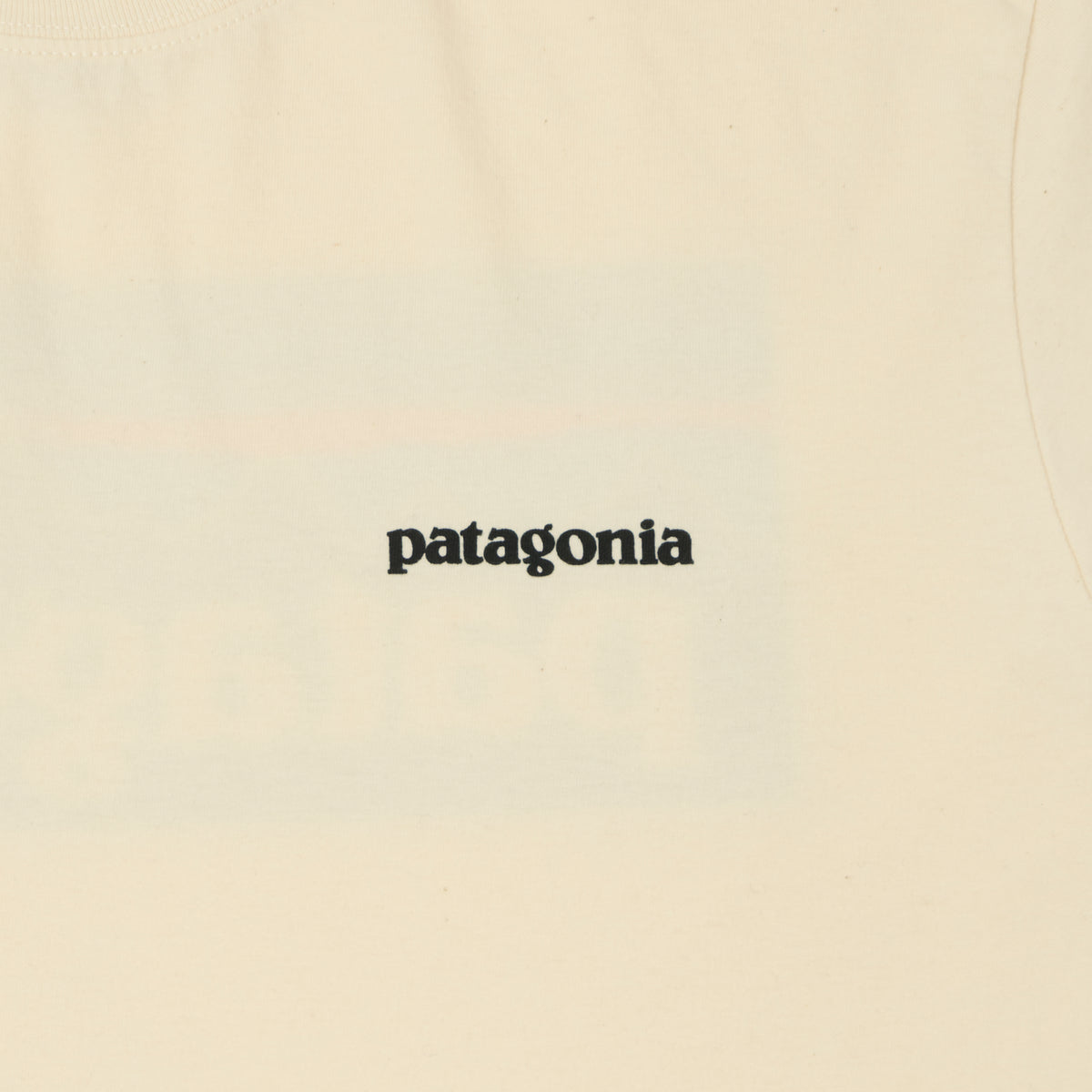 Patagonia P-6 Logo T-Shirt - Undyed Natural