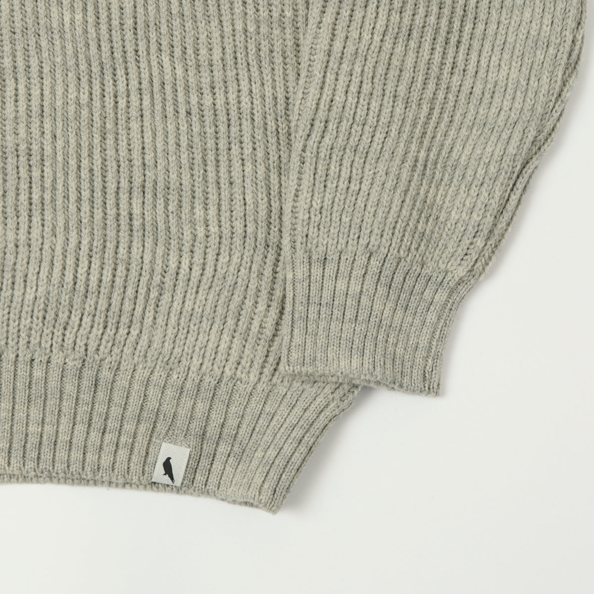 Peregrine Ford Quarter Zip Jumper - Light Grey