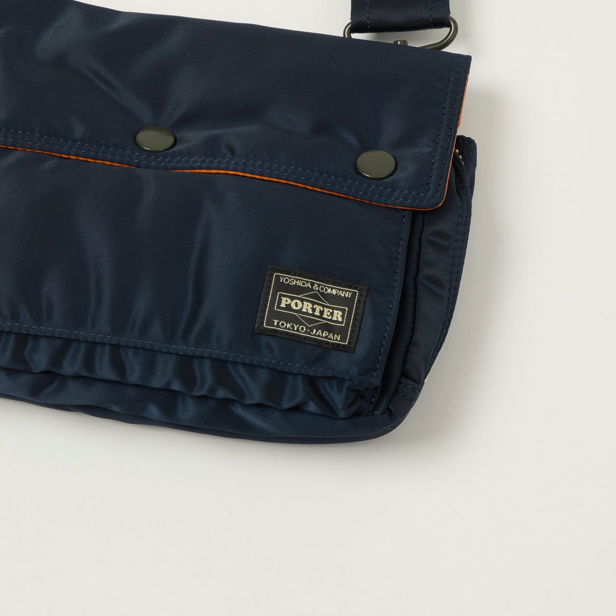 Porter-Yoshida & Co Bio Tanker Envelope Bag - Iron Blue