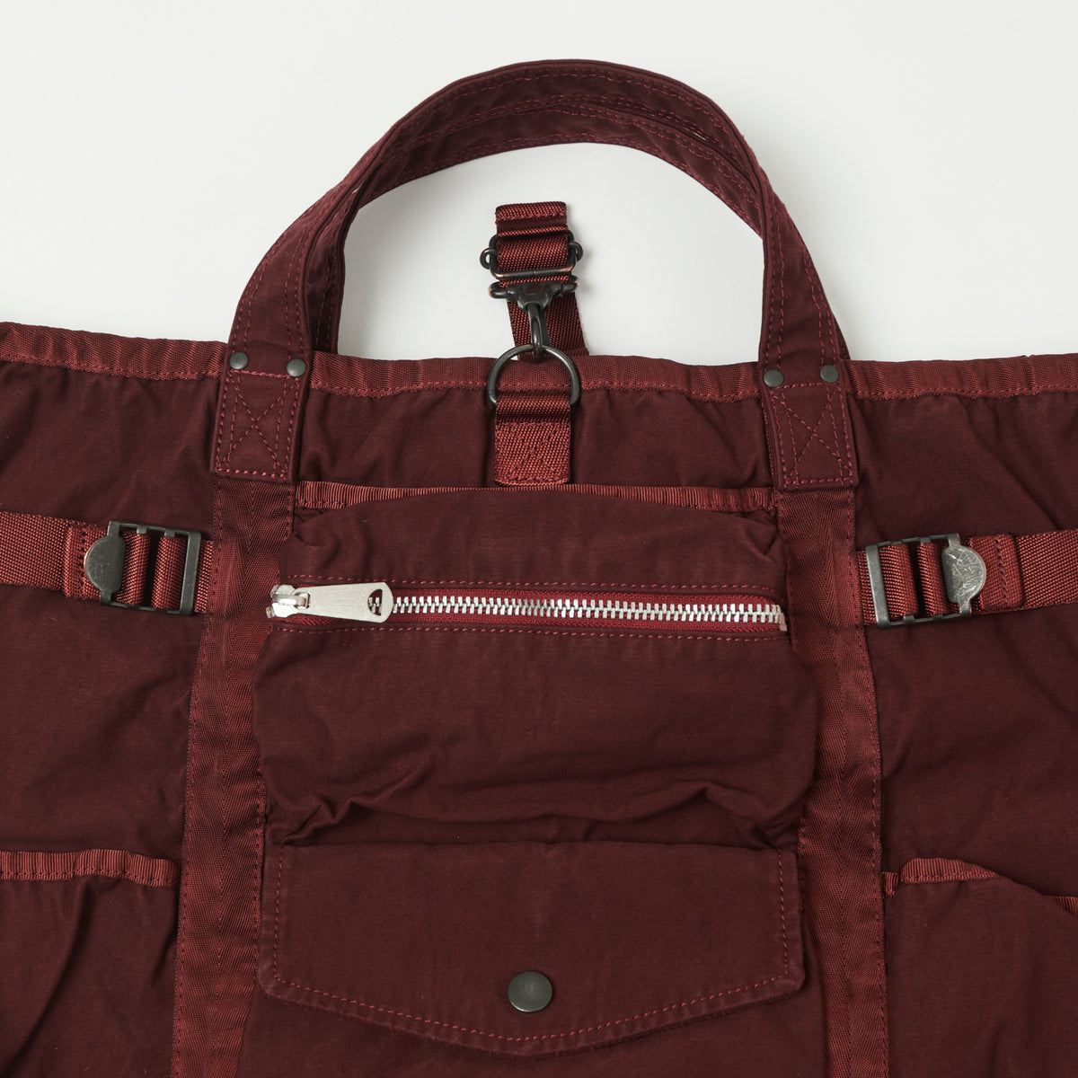 Porter-Yoshida & Co. Crag 2-Way Ruck Sack - Burgundy