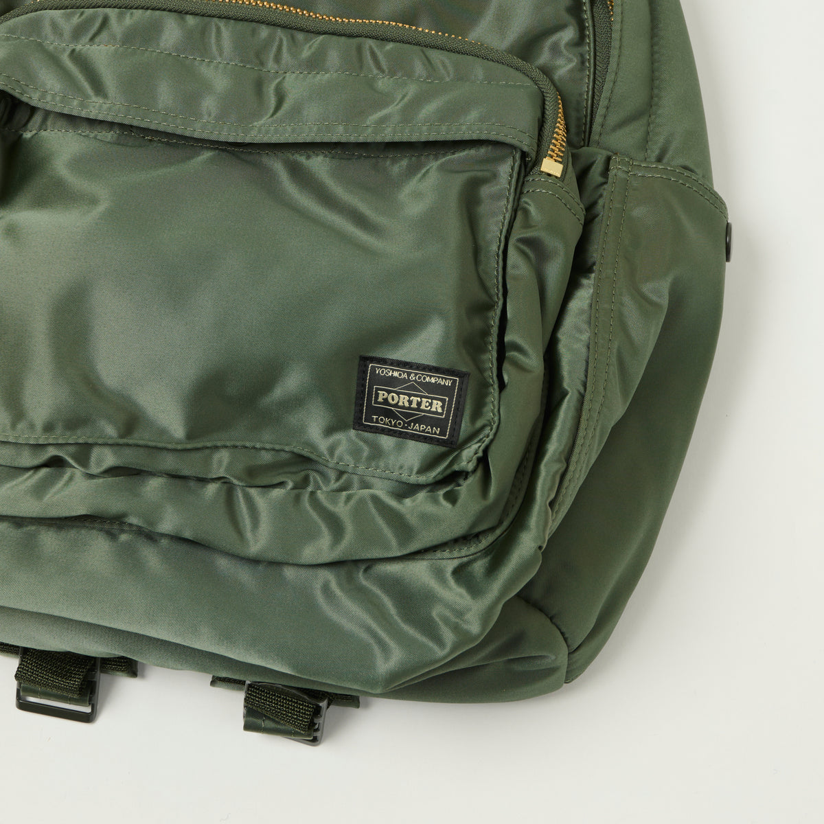 Porter-Yoshida & Co Bio Tanker Day Pack - Sage Green