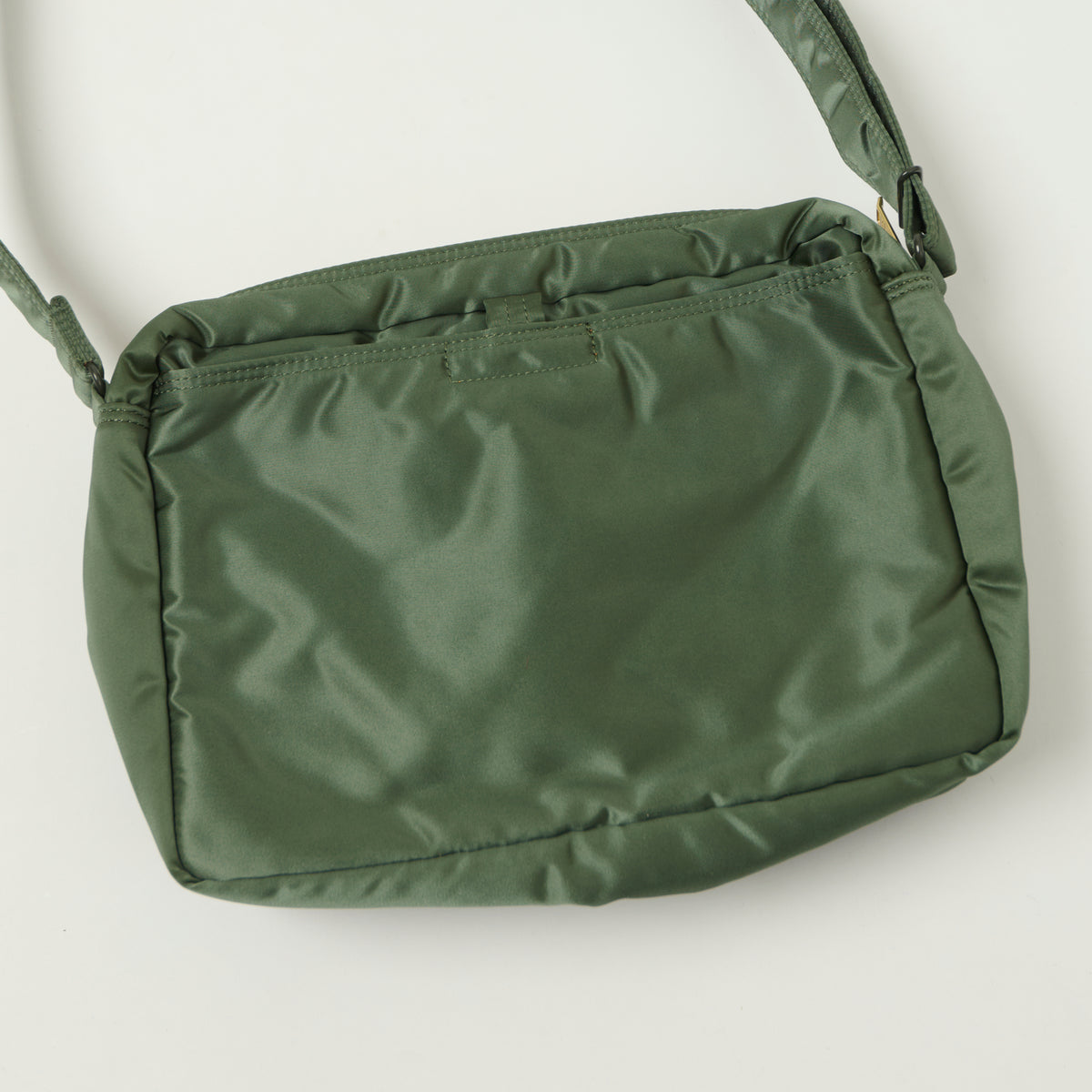 Porter-Yoshida & Co Bio Tanker Medium Zipped Sling Bag - Sage Green