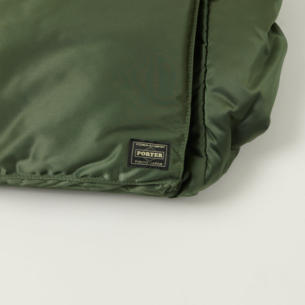 Porter-Yoshida & Co Bio Tanker Medium Duffle Bag - Sage Green