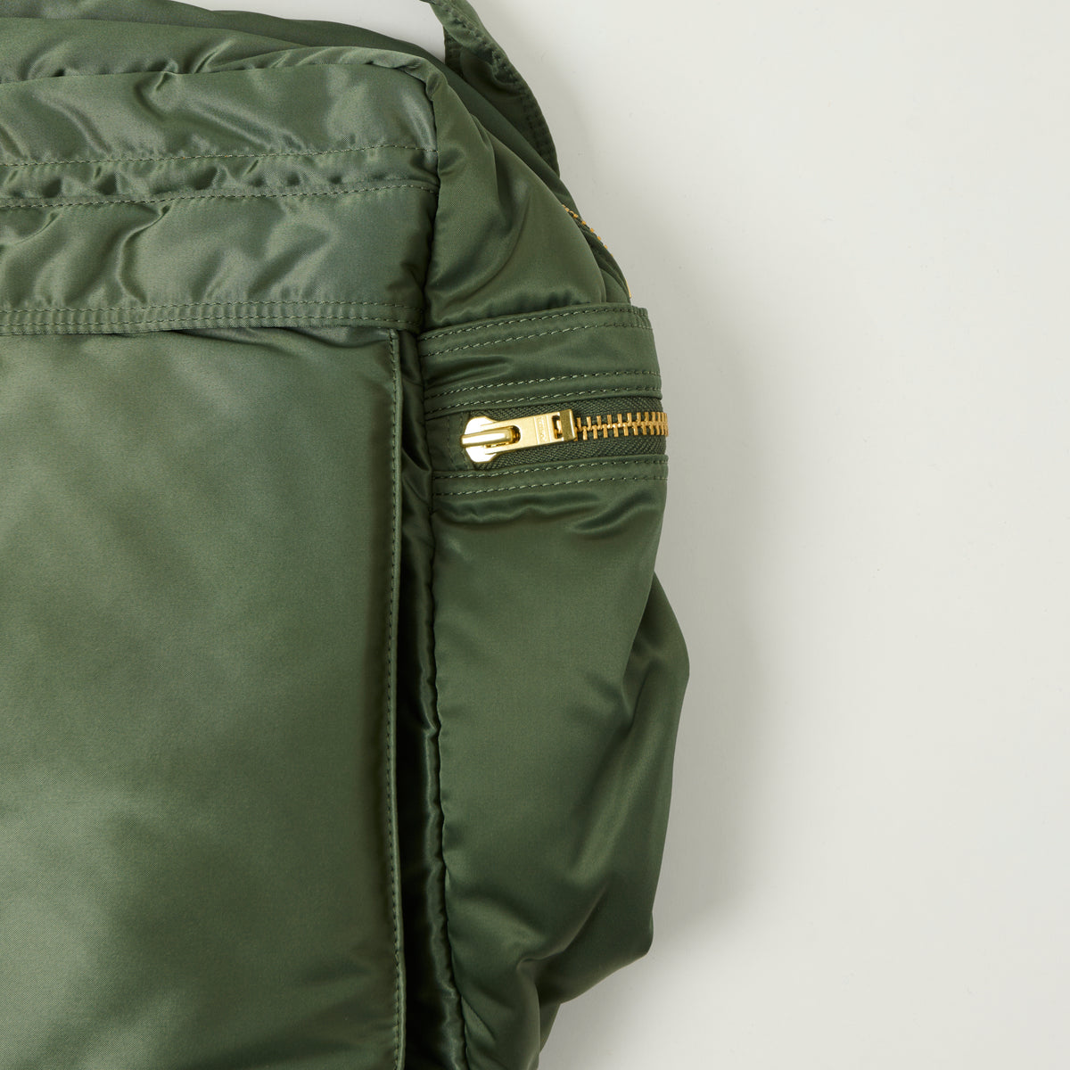 Porter-Yoshida & Co Bio Tanker Medium Duffle Bag - Sage Green